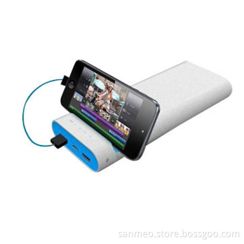 Dual USB Port Power Bank, 10,000mAh, Delicate Rabbet DesignNew